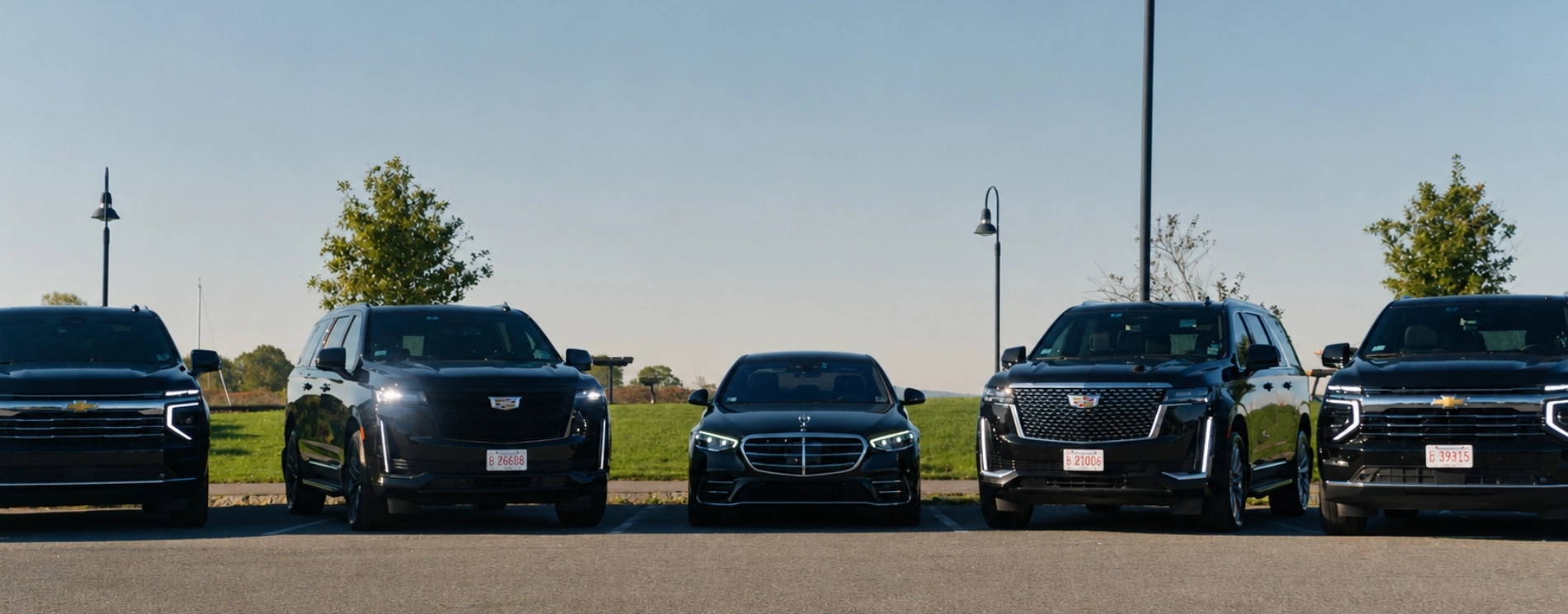 Chauffeured black car service in Boston