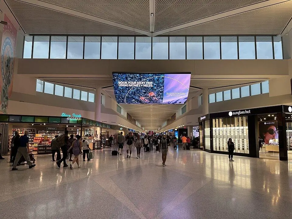 Newark Liberty International Airport Terminal A exterior view