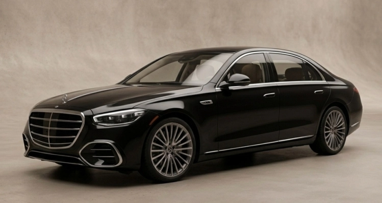 Mercedes-Benz S-Class wedding sedan in Manhattan